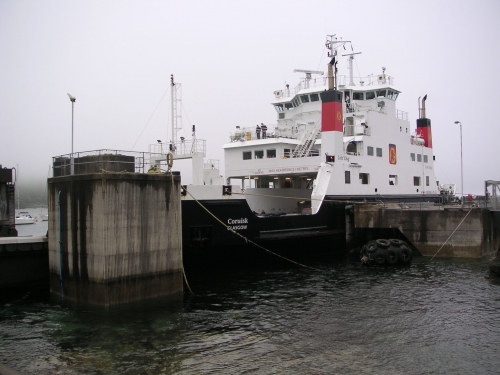 The Armadale to Mallaig Ferry.